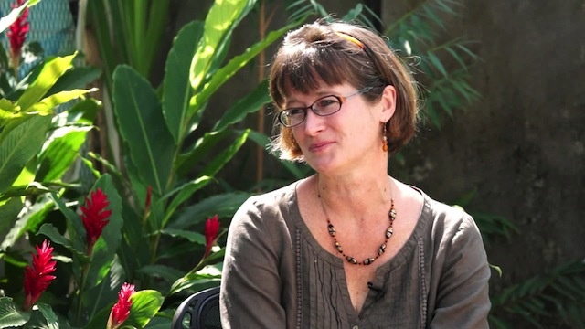 Vicky Bowman, director of Myanmar Centre for Responsible Business. Photo: DVB TV