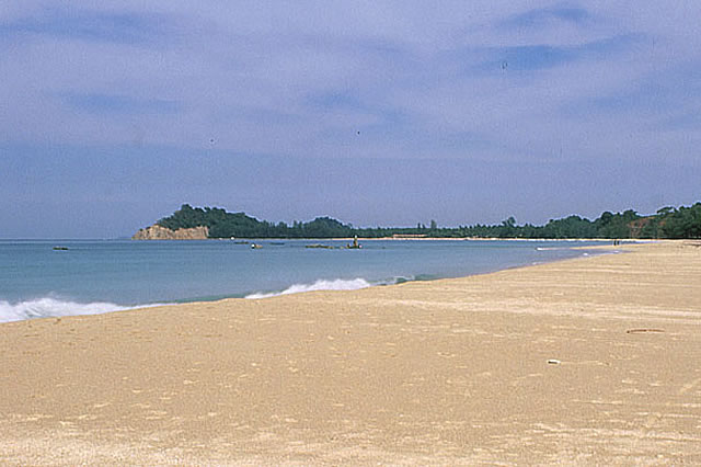 Ngpali Beach is one of the most beautiful beaches of Southeast Asia and a popular tourist destination in Myanmar.