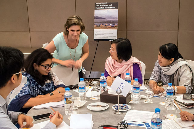 The workshop was attended by around 40 experts from the IFC, international and Myanmar business, Myanmar government and civil society organisations.