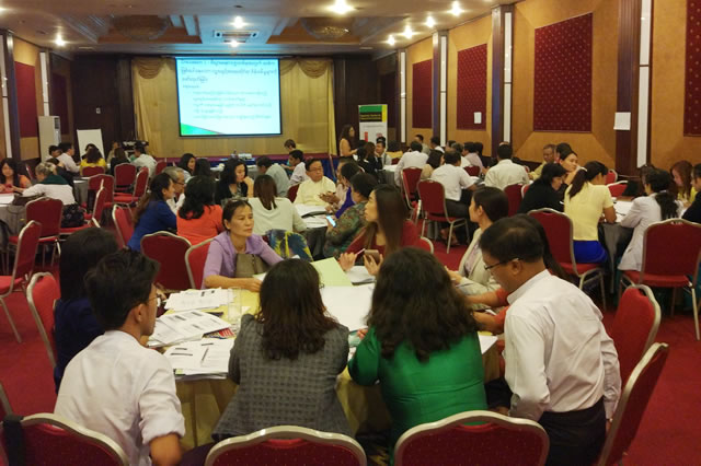 The workshop was attended by 73 participants from 49 Myanmar companies.