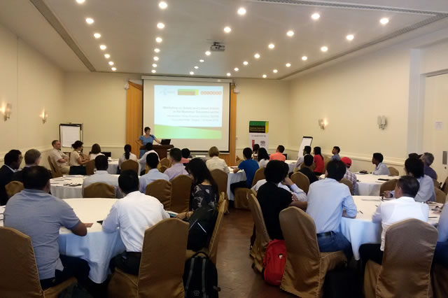 The workshop was attended by 45 participants from the three main mobile operators, main tower construction companies and their sub-contractors.