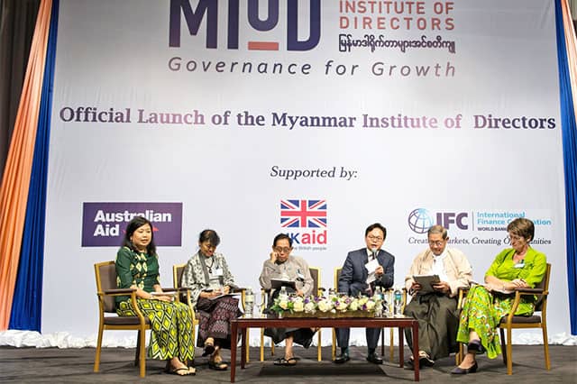 The MIoD is hailed as a strong signal to the international community that Myanmar is committed to corporate governance reforms and responsible business. Aung Htay Hlaing/The Myanmar Times