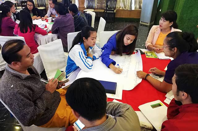 Around 40 participants from different areas of Shan State attended the workshop in Taunggyi.