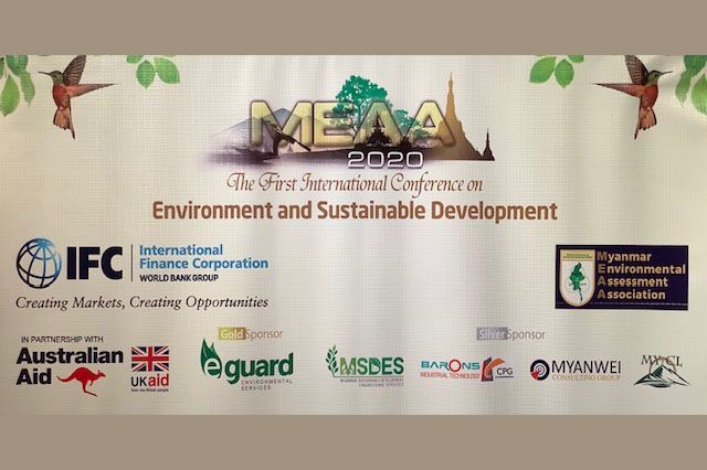 The First International Conference on Enviroment and Sustainable Development was attended by around 200 Myanmar and international environmental experts and EIA consultants, policymakers, academics, NGOs and companies.